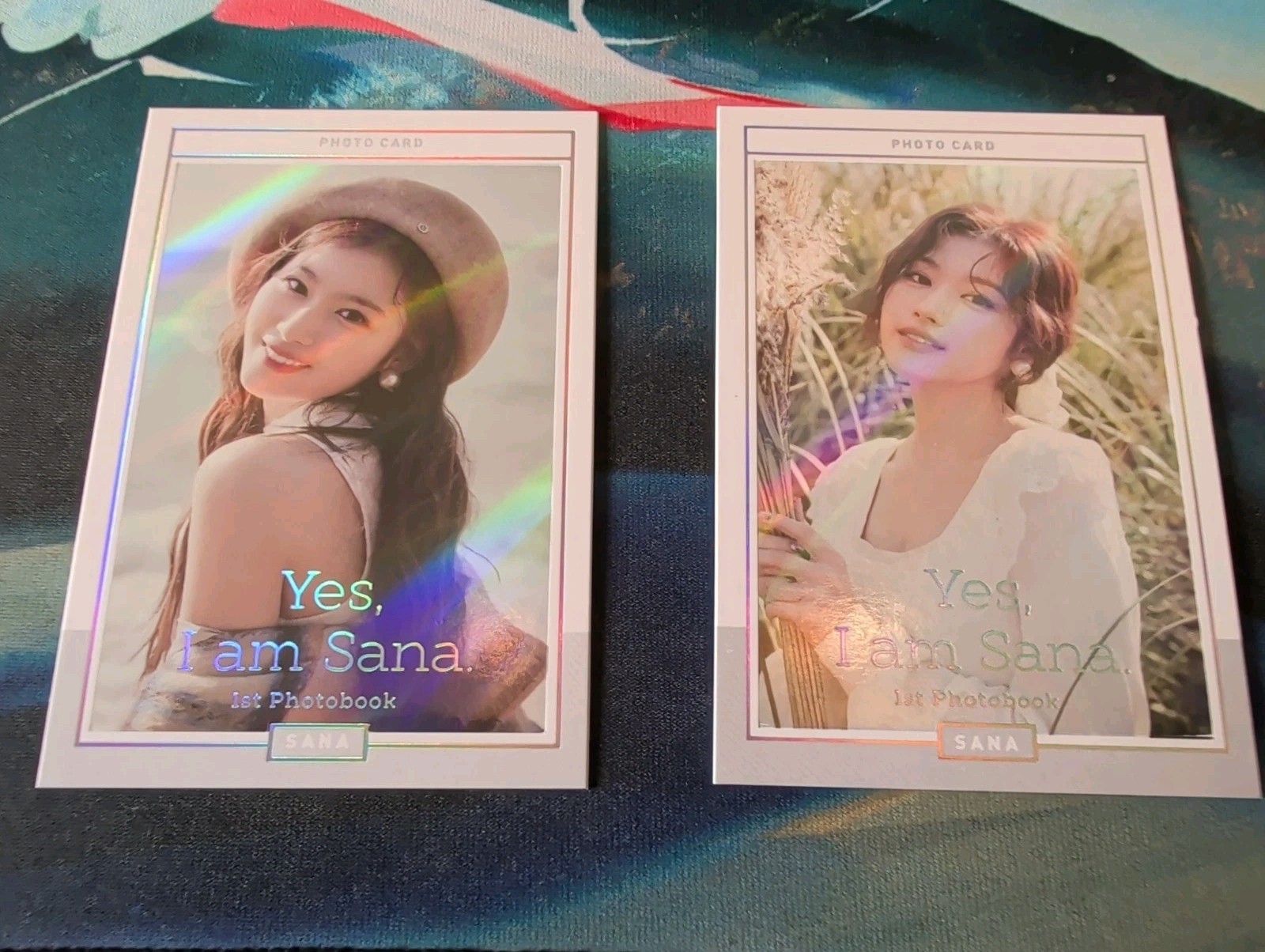 TWICE 1st Photobook Yes, I am sana White ver. Postcard Photocards Set