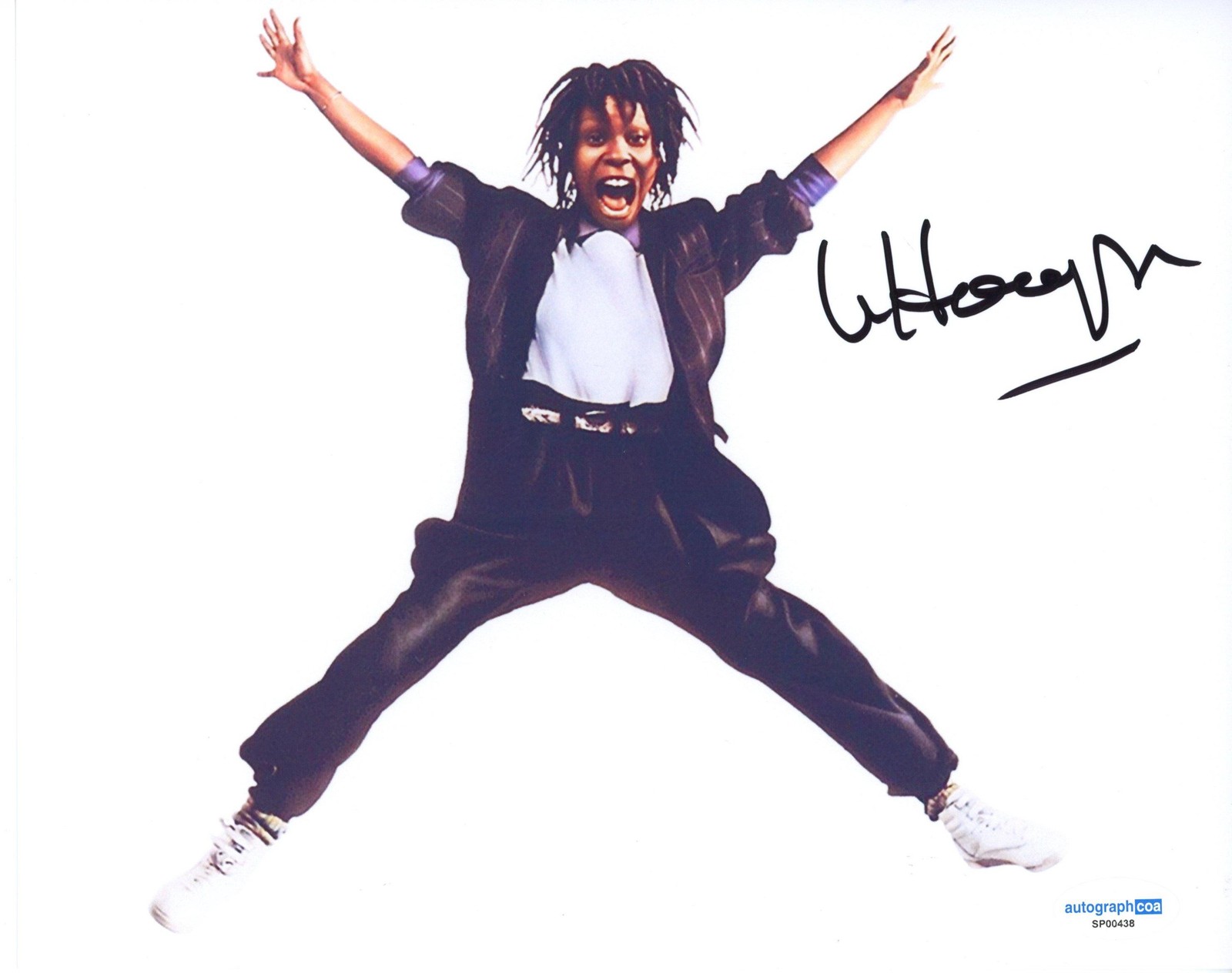Whoopi Goldberg “Jumpin’ Jack Flash” AUTOGRAPH Signed ‘Terry’ 8×10 Photo B ACOA