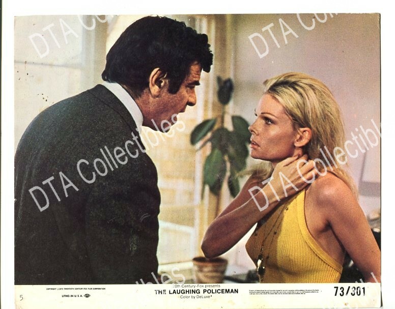 THE LAUGHING POLICEMAN-1973- 8 X 10 STILL-FN-DRAMA-CRIME-THRILLER-MATTHAU-C FN