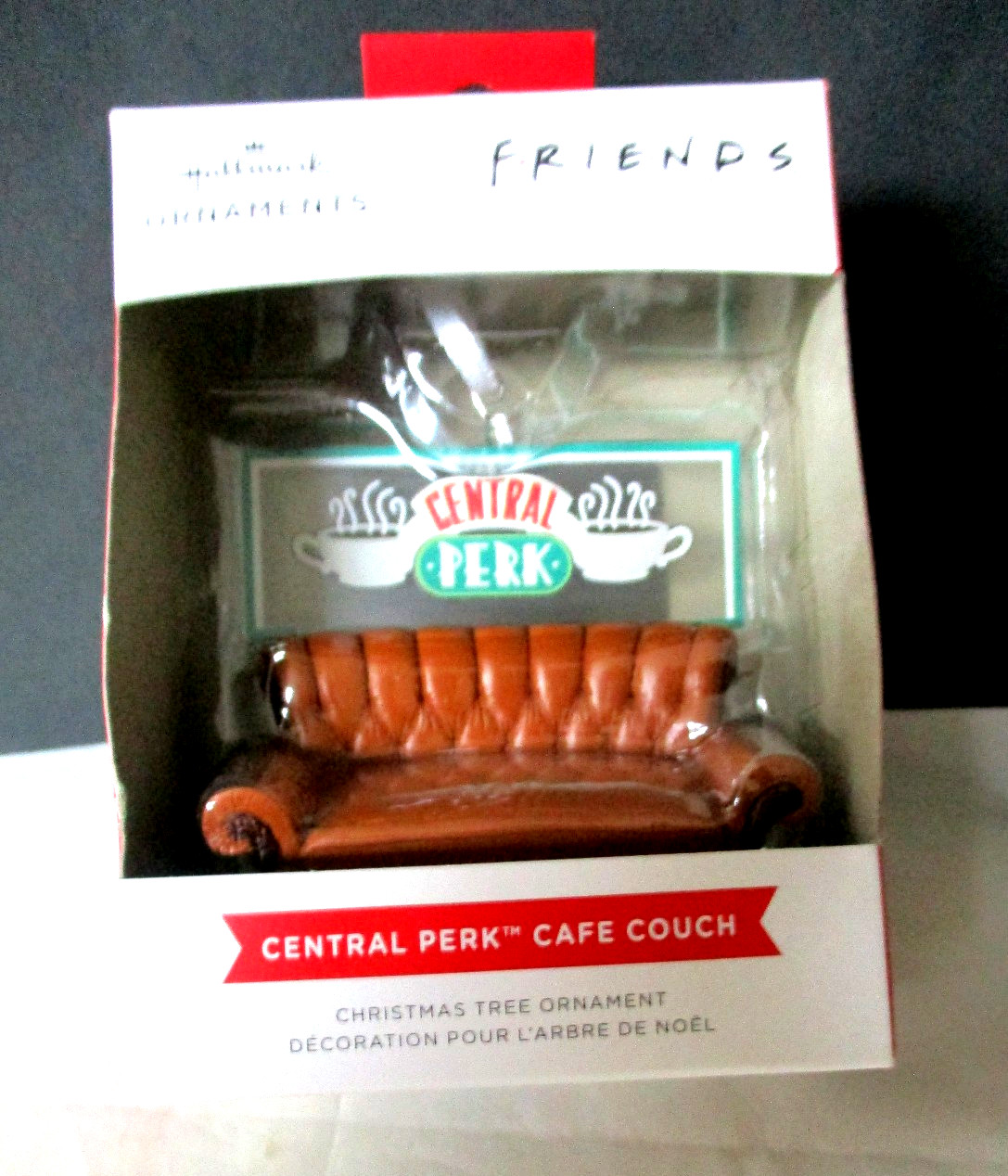 Hallmark FRIENDS Central Perk Couch Ornament new w Box TV Show Collectible