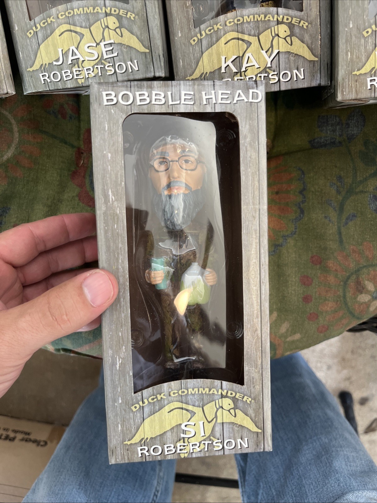 Duck Dynasty Bobbleheads Complete Set Of 5 In Original Packaging