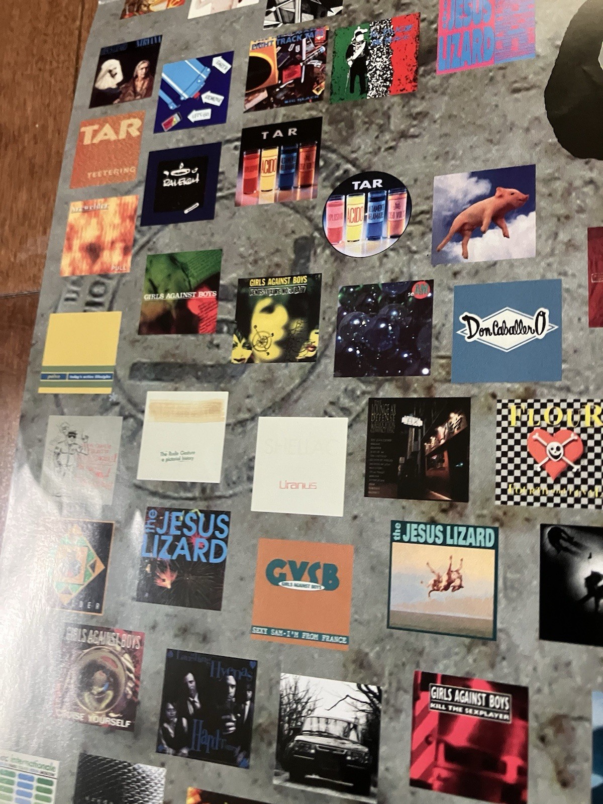 RARE Touch and Go Records 25 Year Anniversary Concert Poster Chicago Vtg Albini