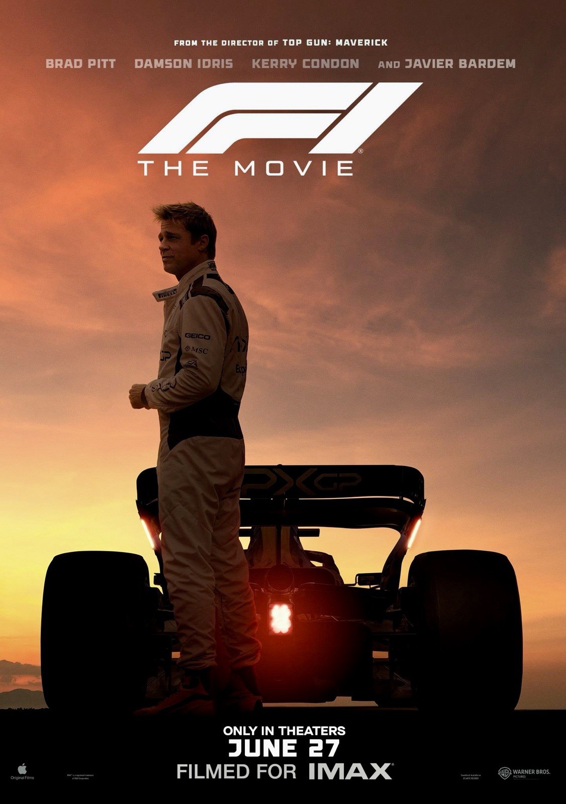 * F1 THE MOVIE * 2025 Movie Promo Poster, Multiple sized Poster / Prints