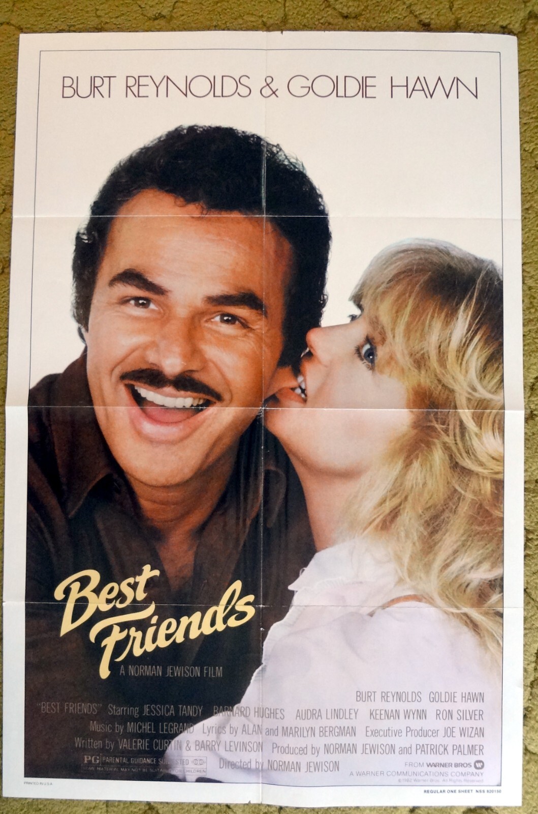 BEST FRIENDS 1982, Goldie Hawn & Burt Reynolds a fun romantic comedy!