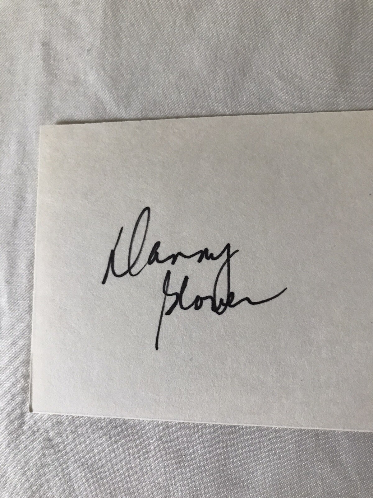 Danny Glover Autographed Custom Made 3×5 Index Card w/COA LEATHAL WEAPON STAR