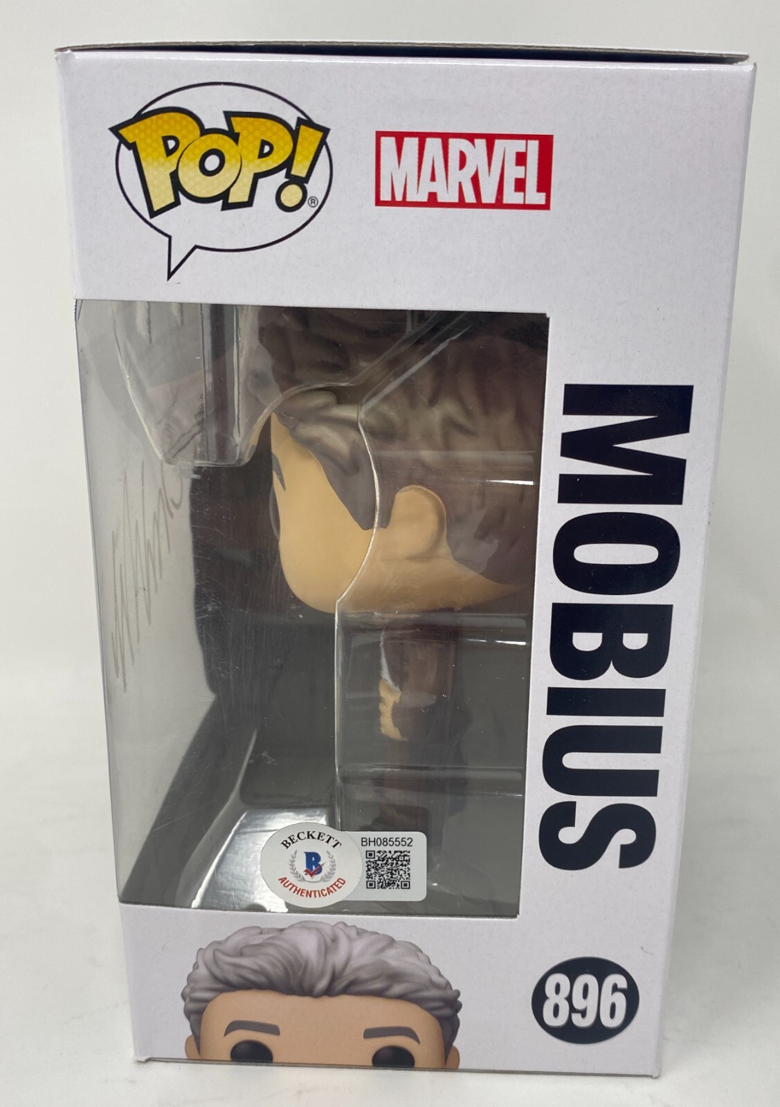 Owen Wilson Mobius Signed Autograph Marvel Loki Funko Pop #896 Beckett COA