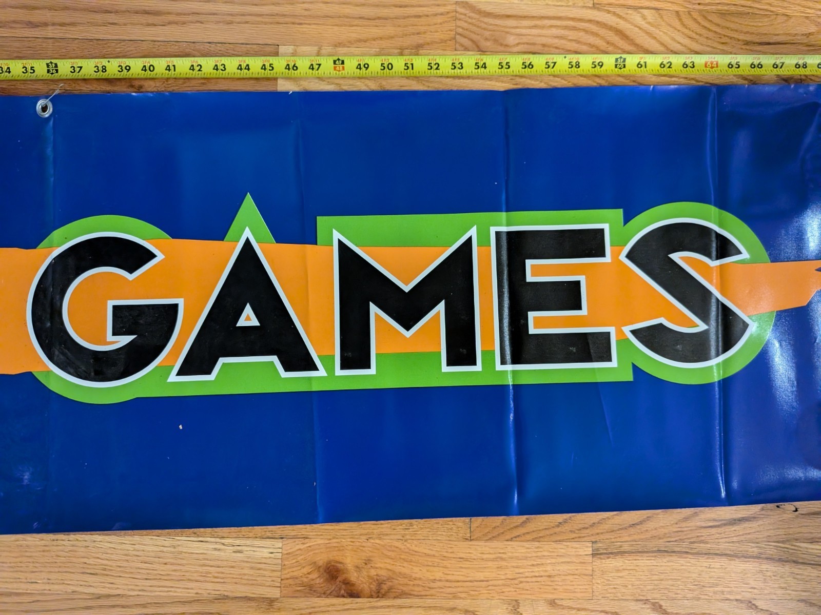 Poster: Video Games: movie promo vinyl banner