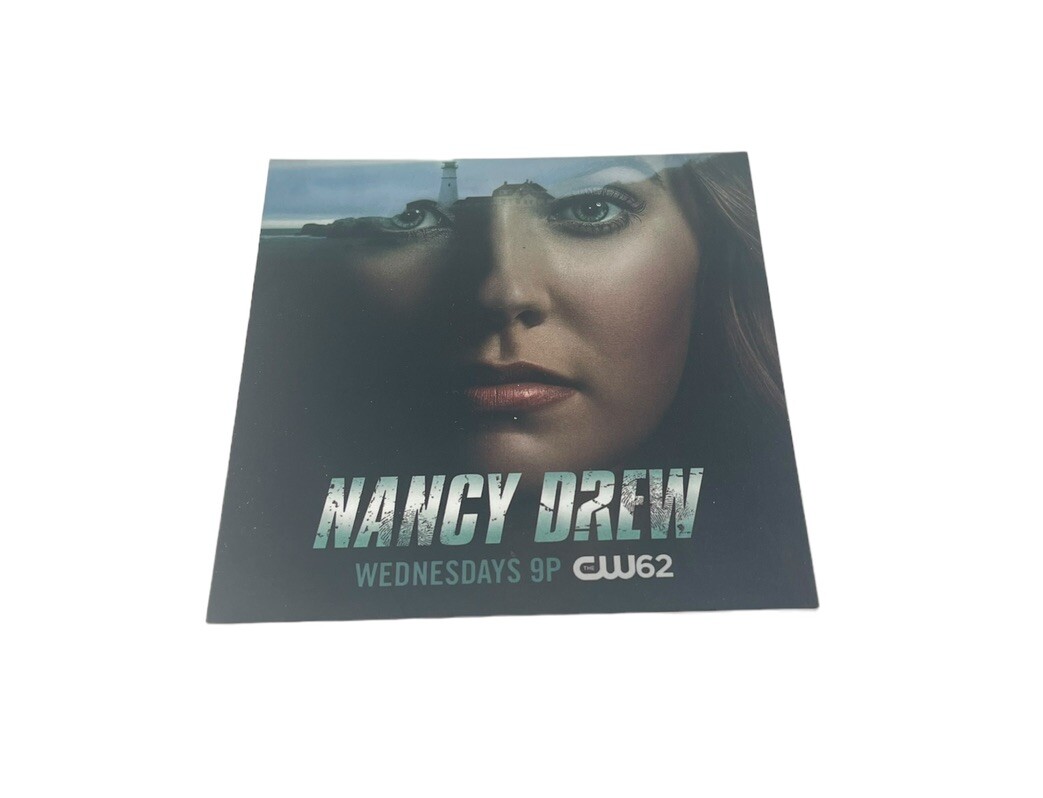 Original Print Ad 4”x4” Card For Nancy Drew On The CW 62 Batwoman Double Sided