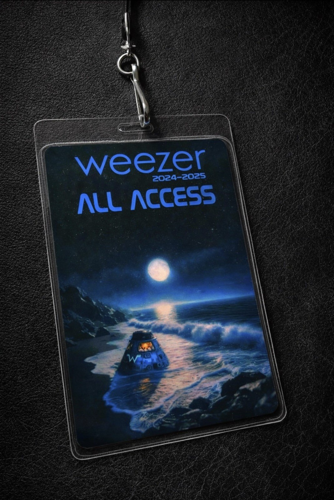 Weezer 2024/2025 Tour 3.5”x5.5 All Access Laminate reprint