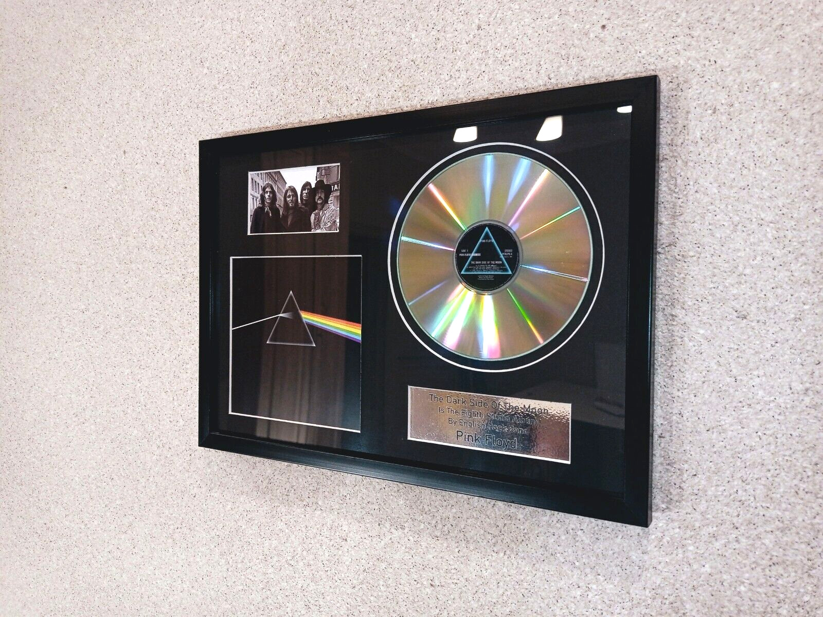 The Jimi Hendrix Experience – Live At Monterey / Souvenir in black frame / Rock