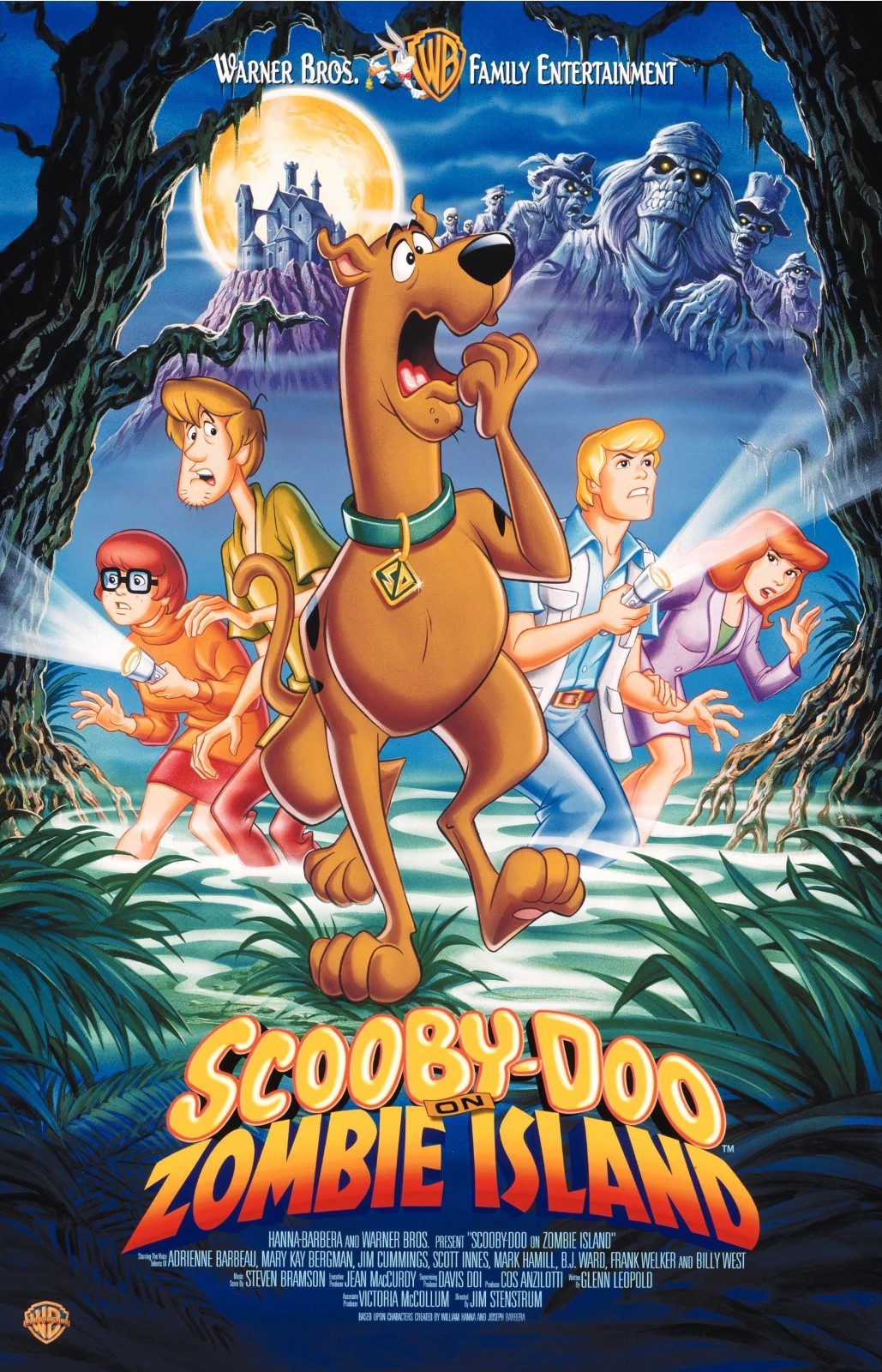 Scooby Doo On Zombie Island poster – 11″ x 17″ inches – Scooby Doo poster