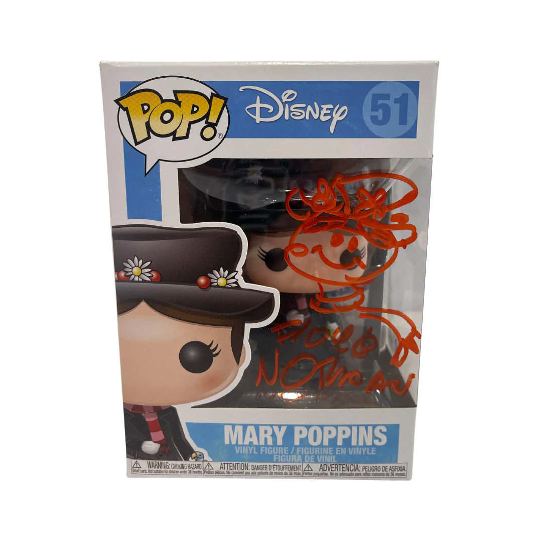 Floyd Norman Mary Poppins Autographed Funko Pop – Beckett COA
