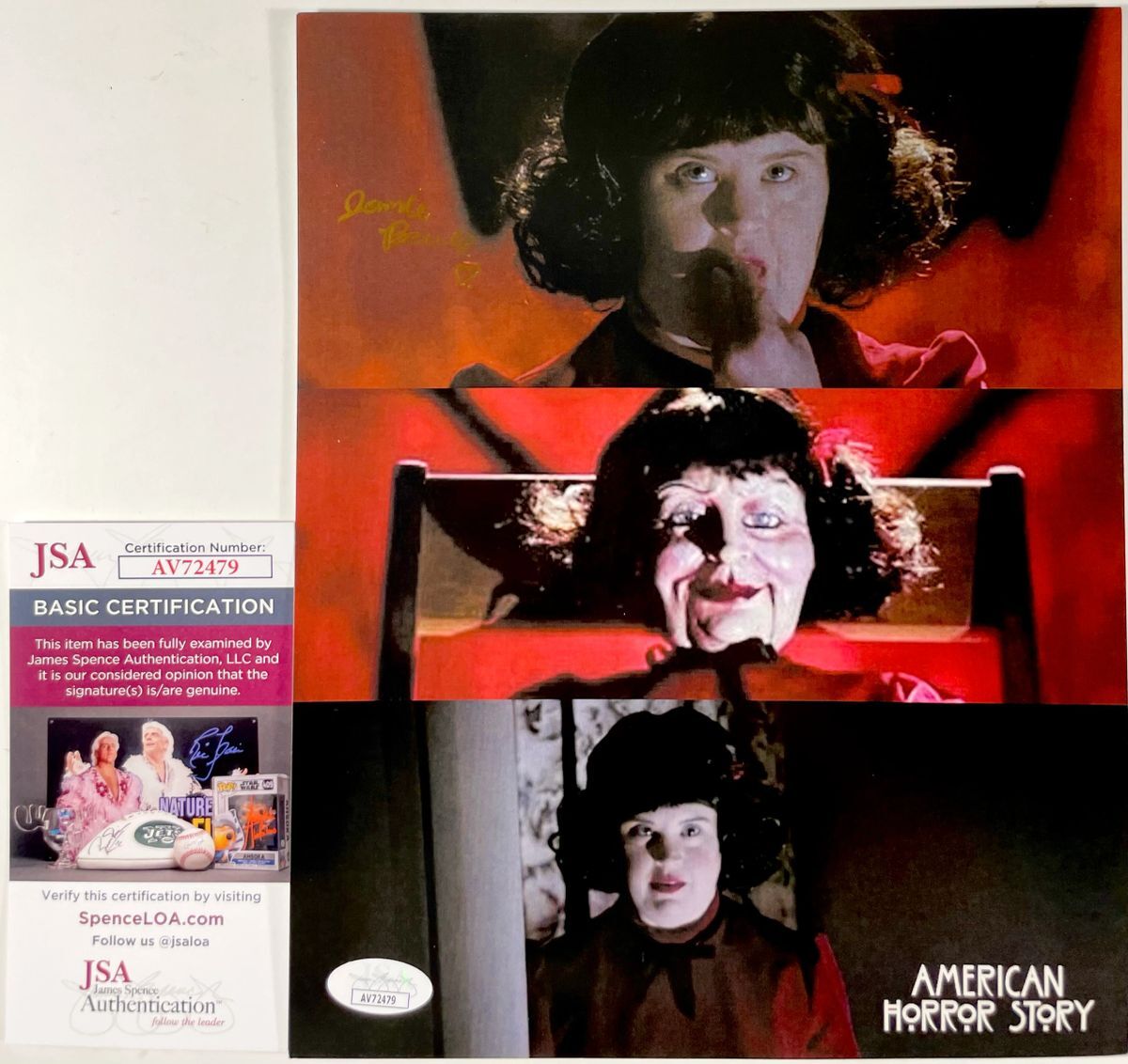 Jamie Brewer Signed American Horror Story 8×10 Photo D Autograph AHS JSA COA