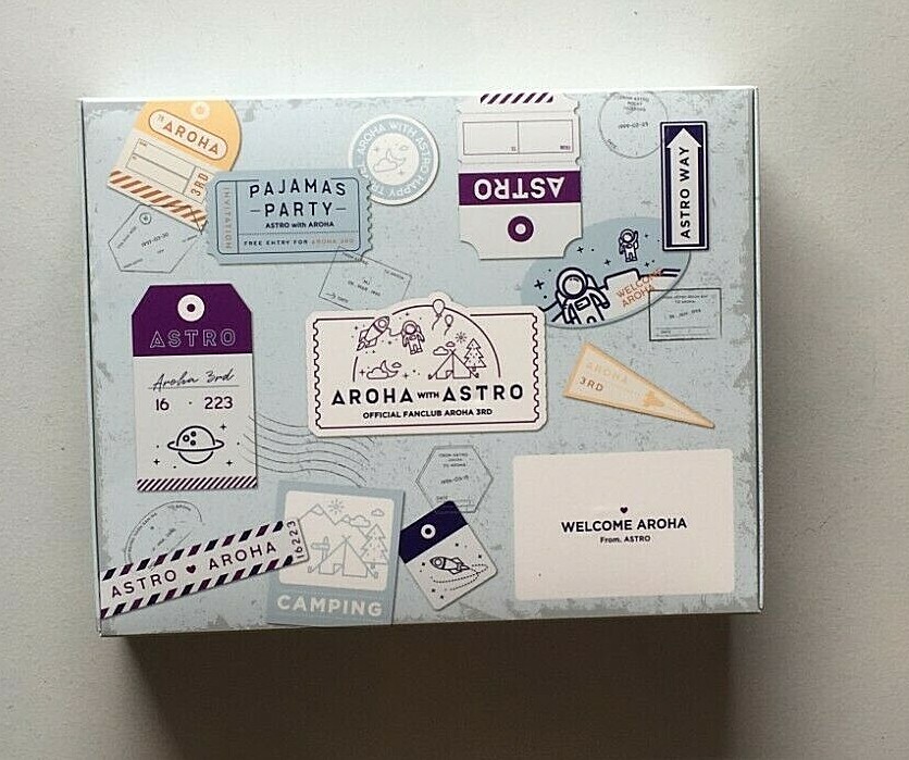 ASTRO OFFICIAL ‘AROHA’ 3RD GENERATION FAN CLUB KIT PACK [EUNWOO / MOON BIN]