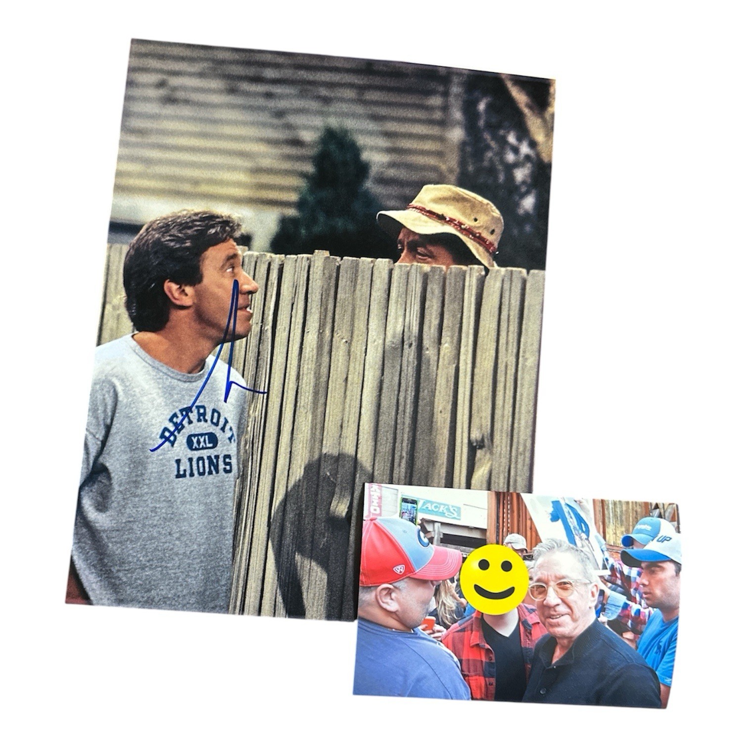 Tim Allen Autograph Signed Home Improvement Photo W/ Pic PROOF! Toy Story Actor!