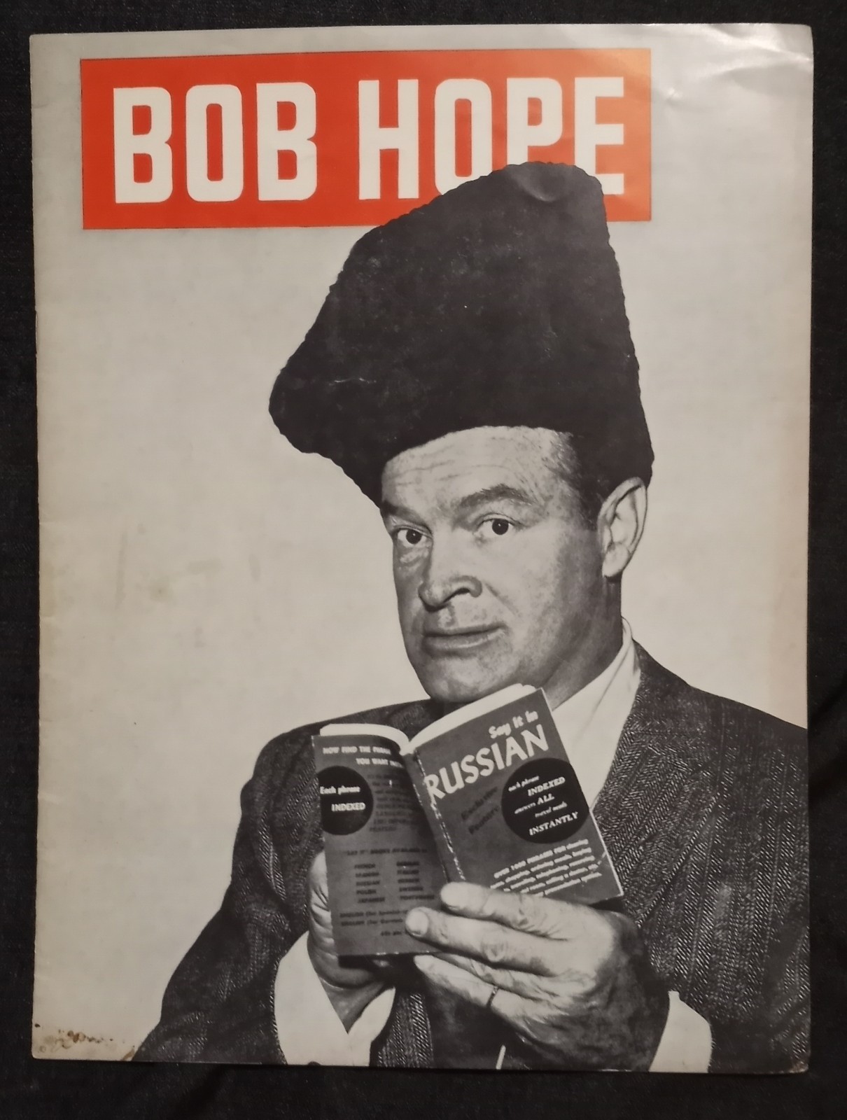 1964, Bob Hope, “CHRYSLER” Promotional Magazine (Scarce / Vintage) VG