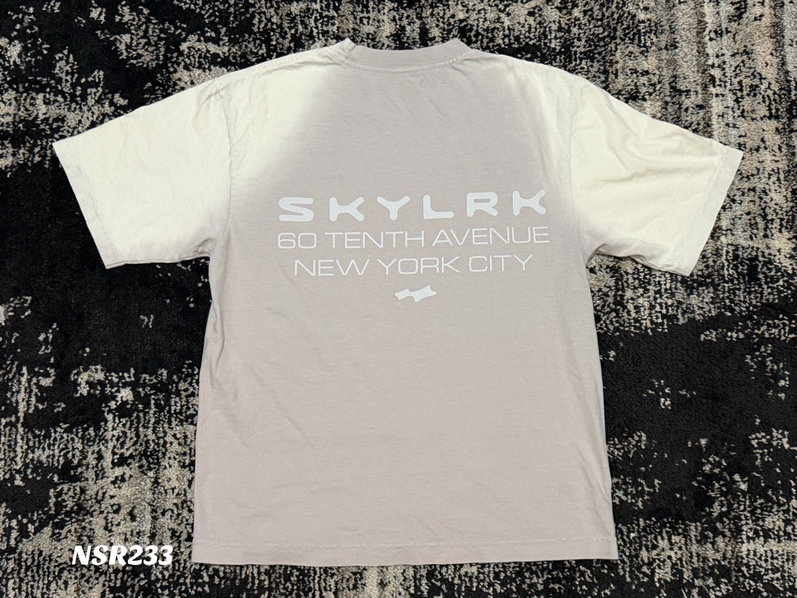 SKYLRK 60 TENTH AVENUE NEW YORK CITY EXCLUSIVE POP UP TEE JUSTIN BIEBER SZ S NEW