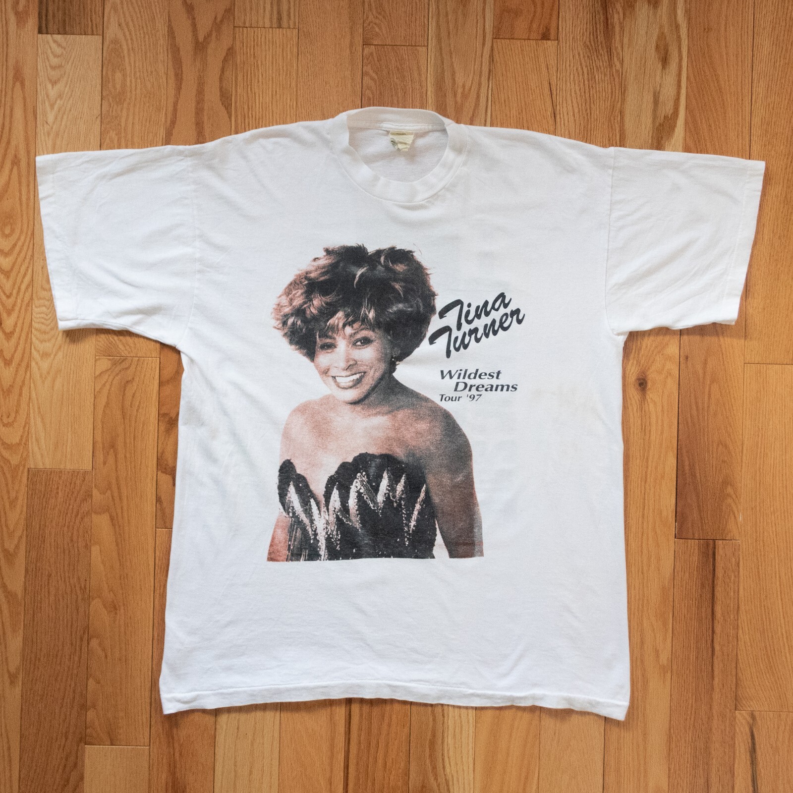 RARE 1997 Tina Turner Wildest Dreams Tour Single Stitch Shirt Size XL