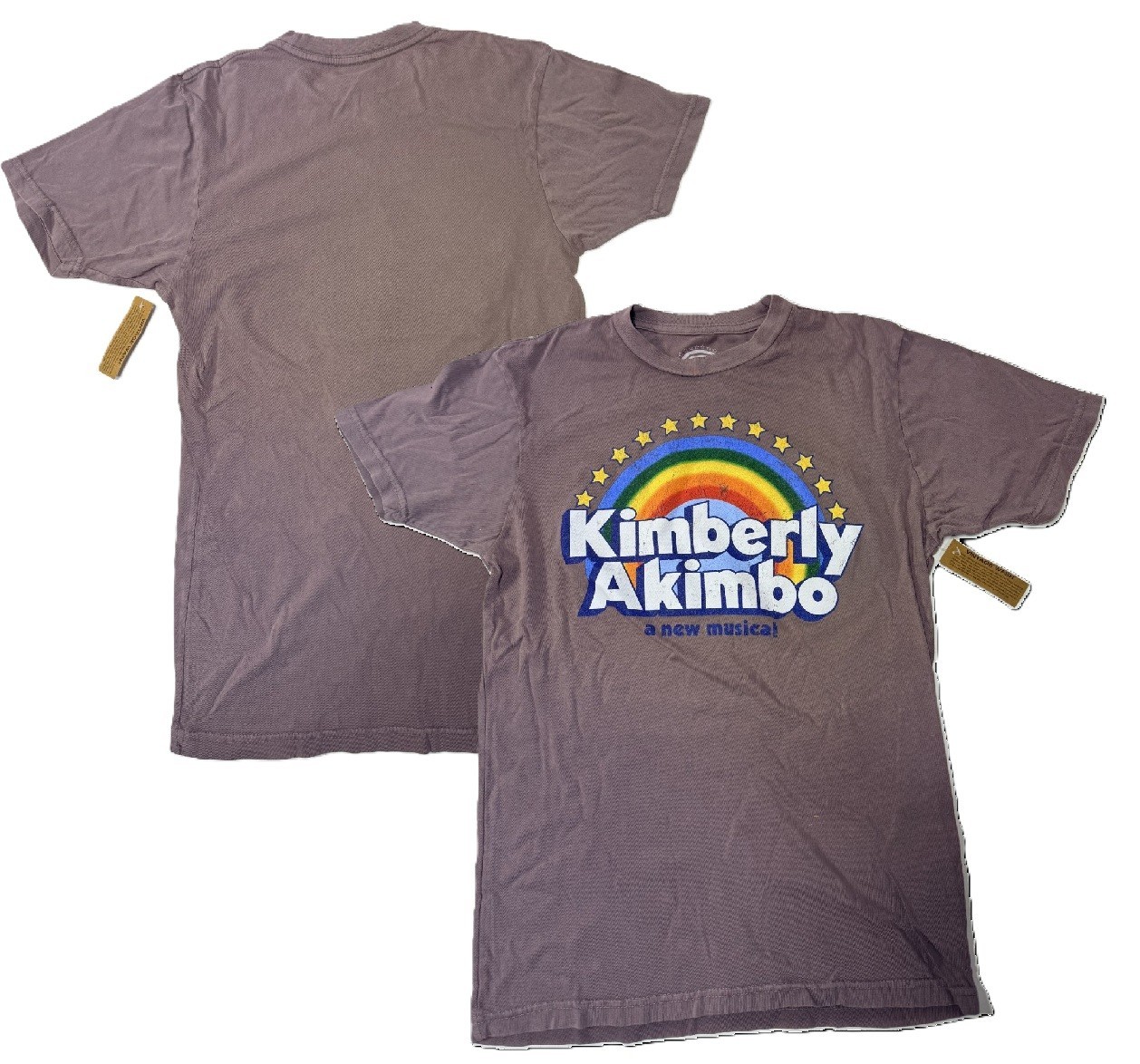 KIMBERLY AKIMBO A New Musical + Unisex GRAY LOGO TEE T-SHIRT + ORIGINAL!! NEW!!