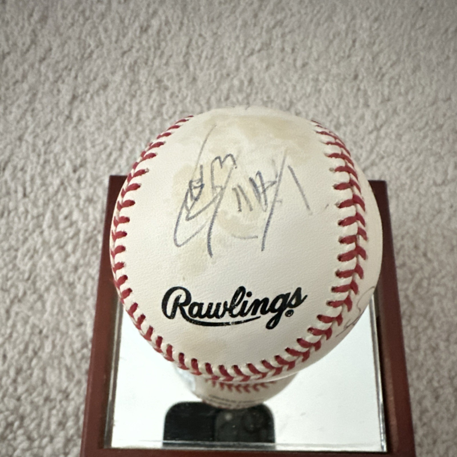 Rawlings Major League 2 Cast Signed Baseball Charlie Sheen Beranger Haysbert JSA