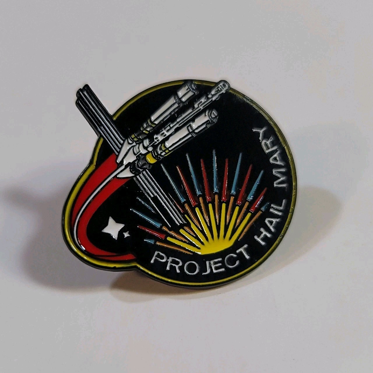 !!IN STOCK!! PROJECT HAIL MARY Enamel Pin #1 Mission Patch Ryan Gosling RARE