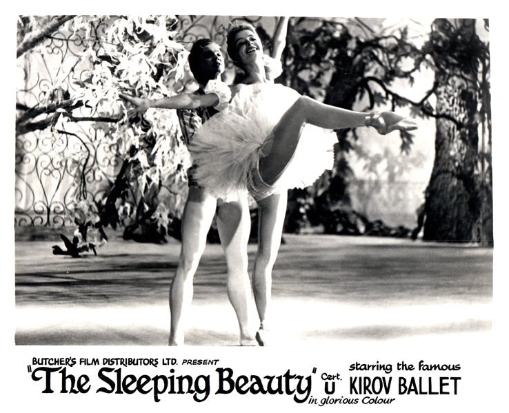 The Sleeping Beauty 1964 Original Lobby Card Russian Leningrad Kirov Ballet