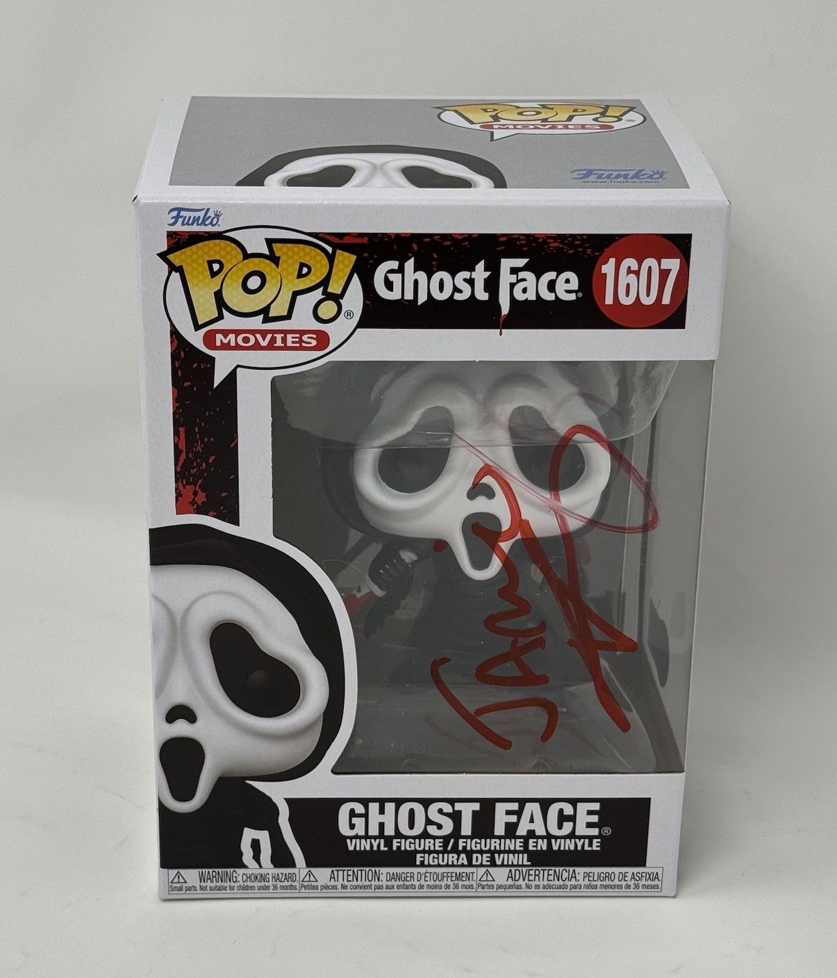 Jamie Kennedy Signed Scream Ghost Face Funko Pop Autograph Randy Beckett COA