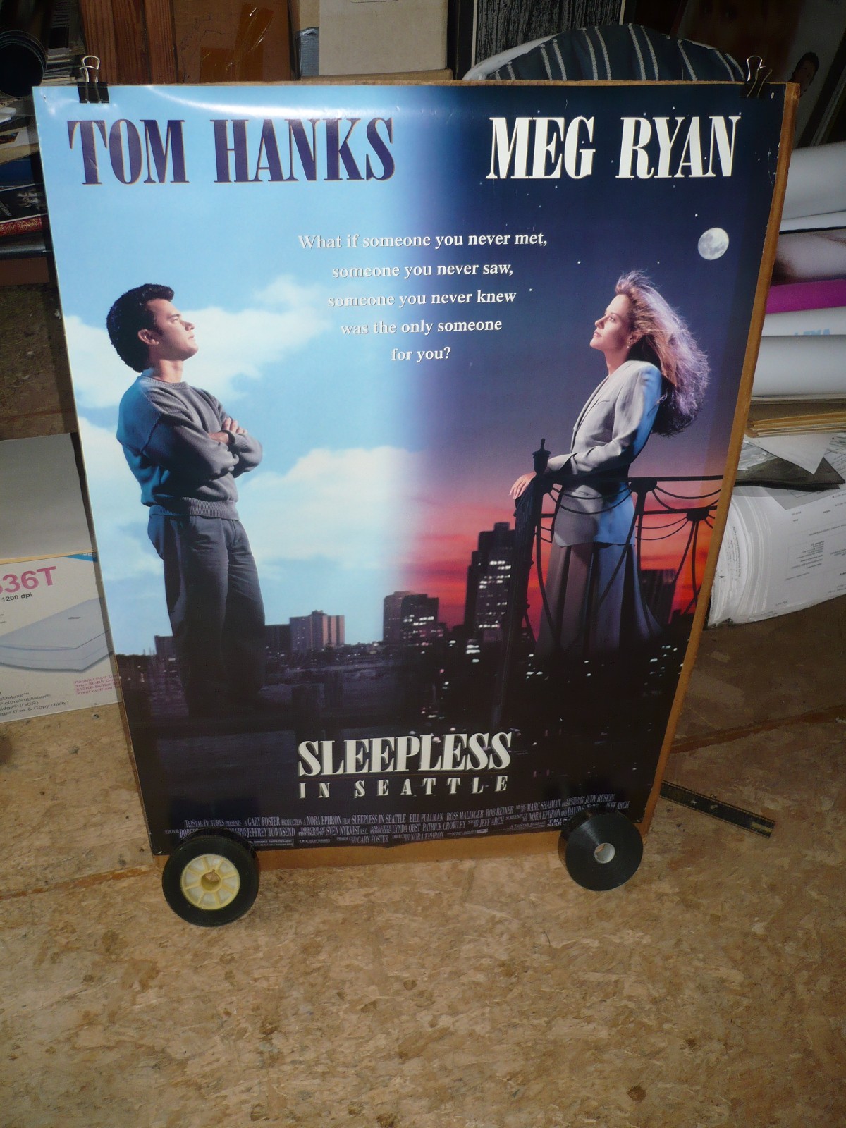 SLEEPLESS IN SEATTLE, orig rolled D/S 1-Sh / movie poster [Tom Hanks] – 1993