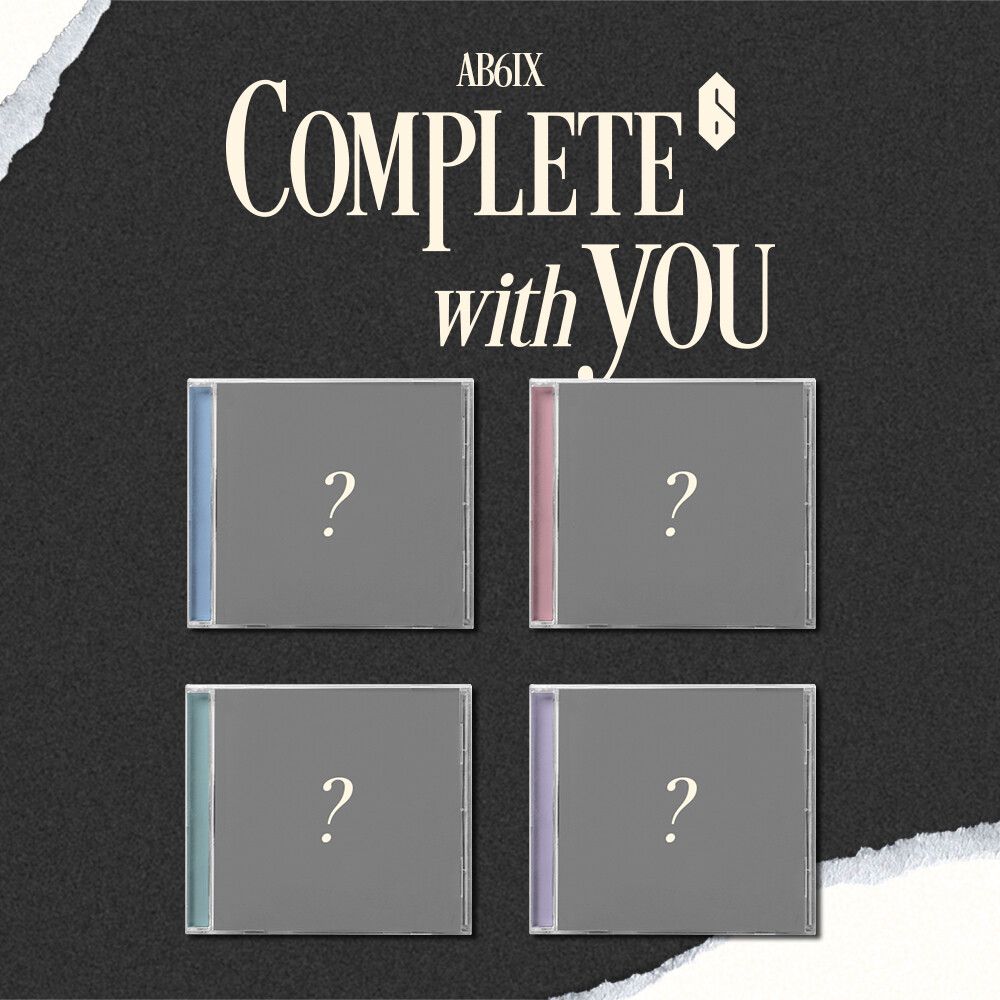 AB6IX COMPLETE WITH YOU Special Album Jewel Case 4SET CD+Photobook+Photocard+Etc
