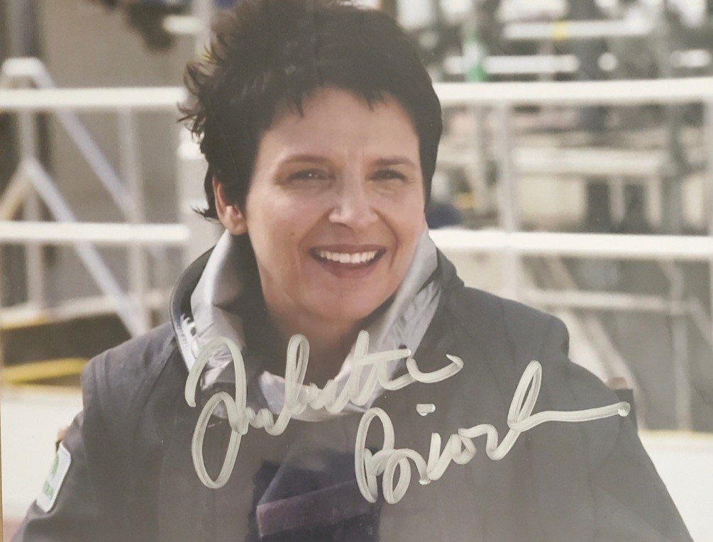 JULIETTE BINOCHE SIGNED AUTOGRAPHED PHOTO 8X10 COA AUTHENTIC