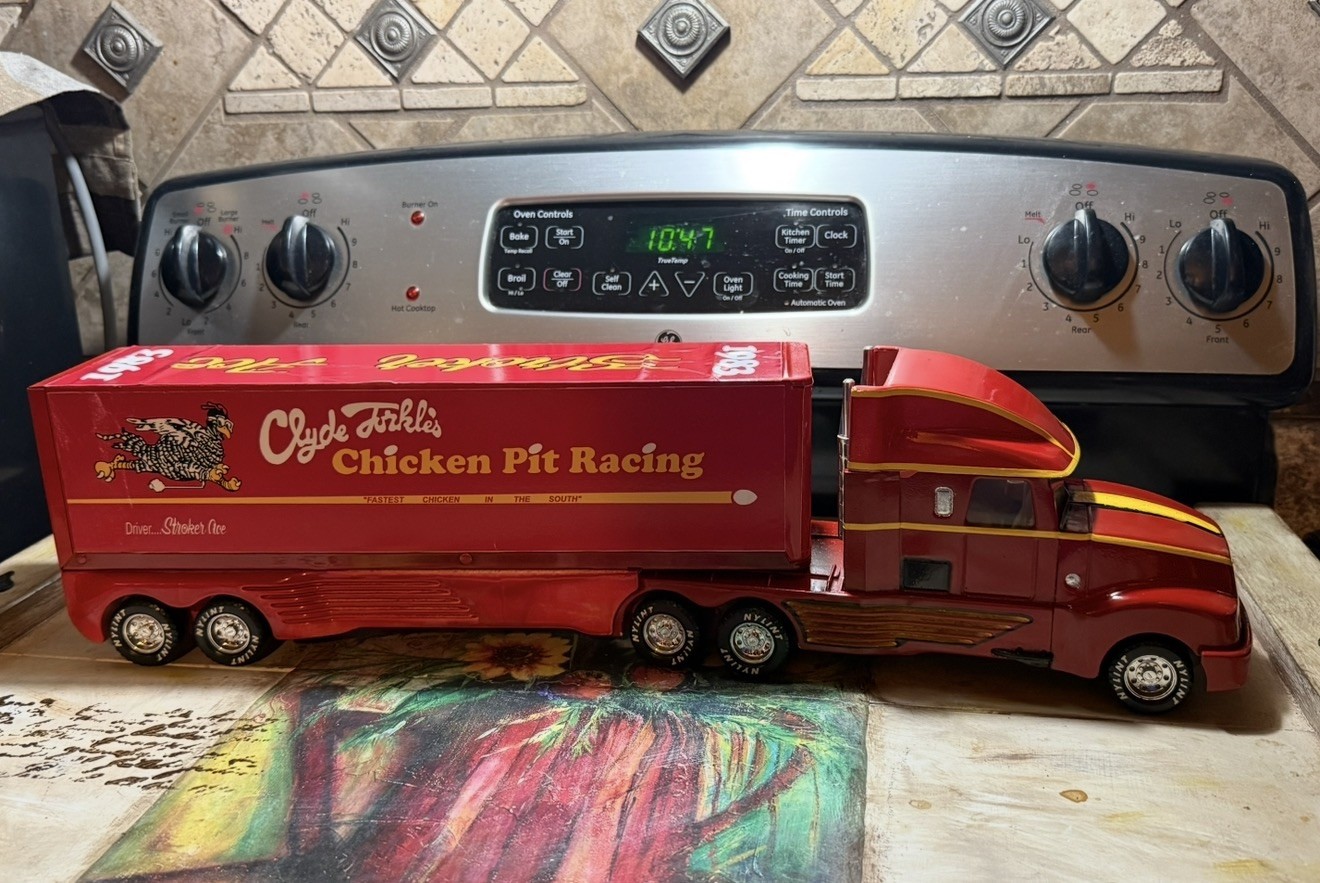 1/24 scale Stroker Ace Thunderbird and Hauler pair