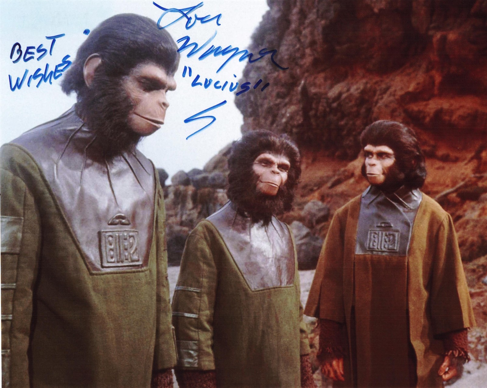 Lou Wagner signed autographed 8×10 photo Lucius Planet of the Apes 1968
