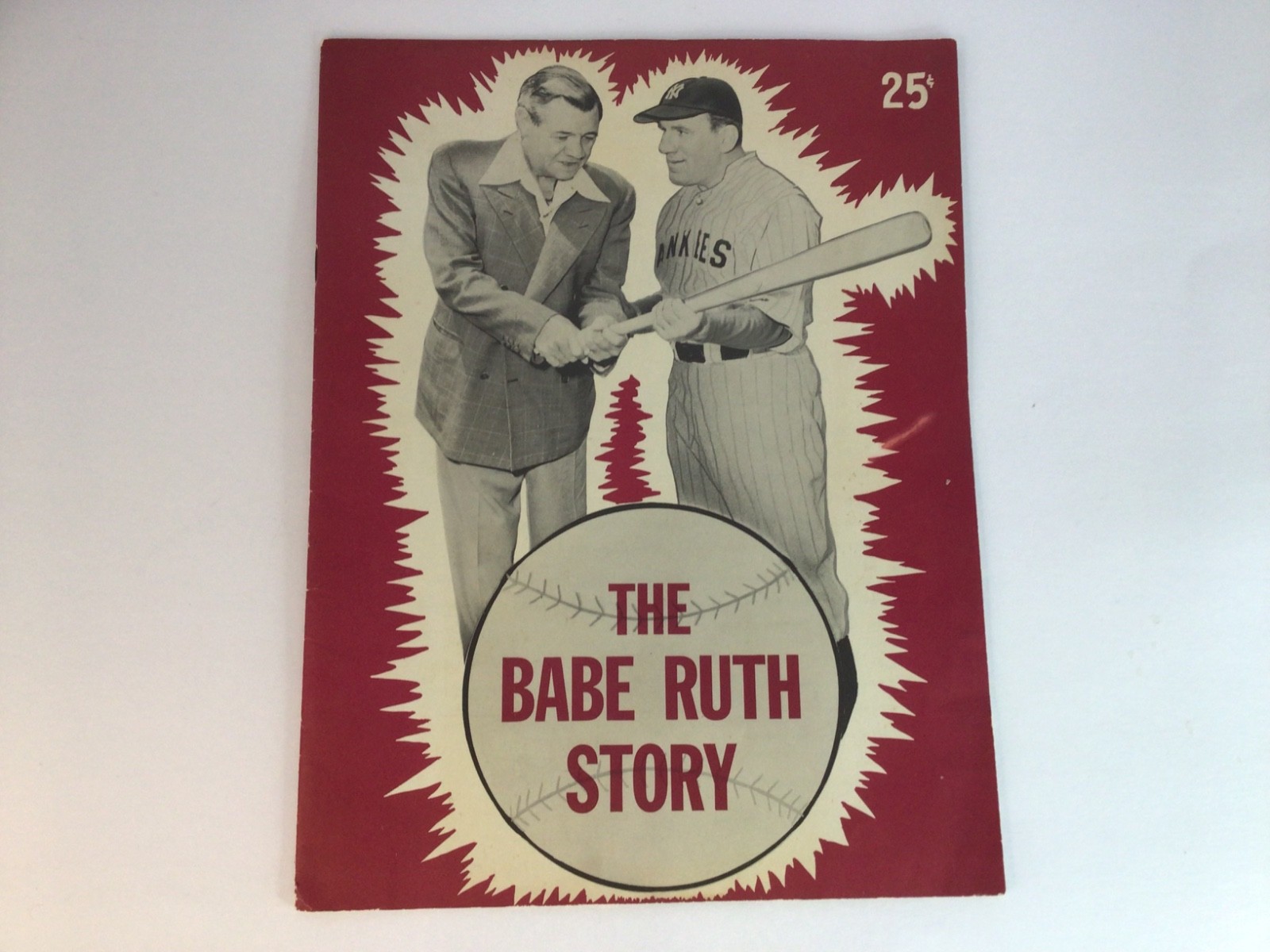 1948 “THE BABE RUTH STORY” Movie Theater Promo Booklet William Bendix/Babe Ruth