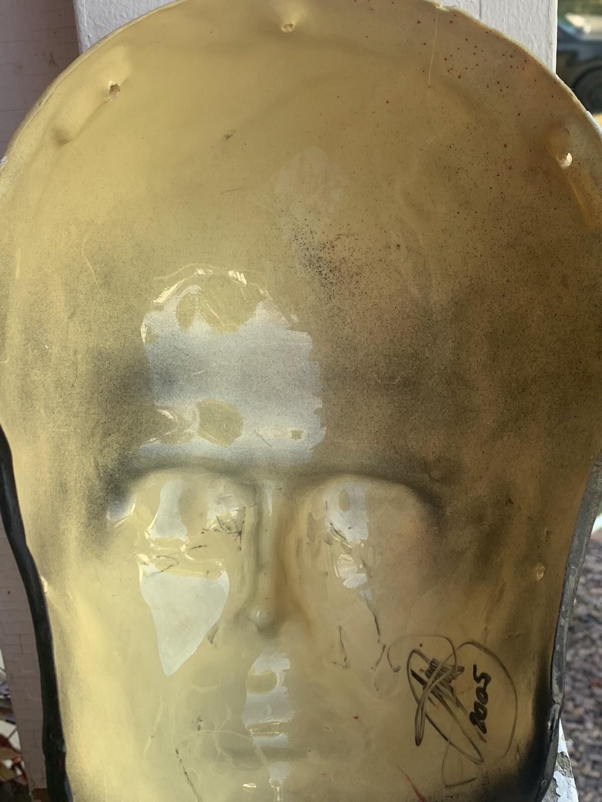 RoboCop Signed Premium Head Mask by Dr. Peter Weller Autographed Full Scale (15C