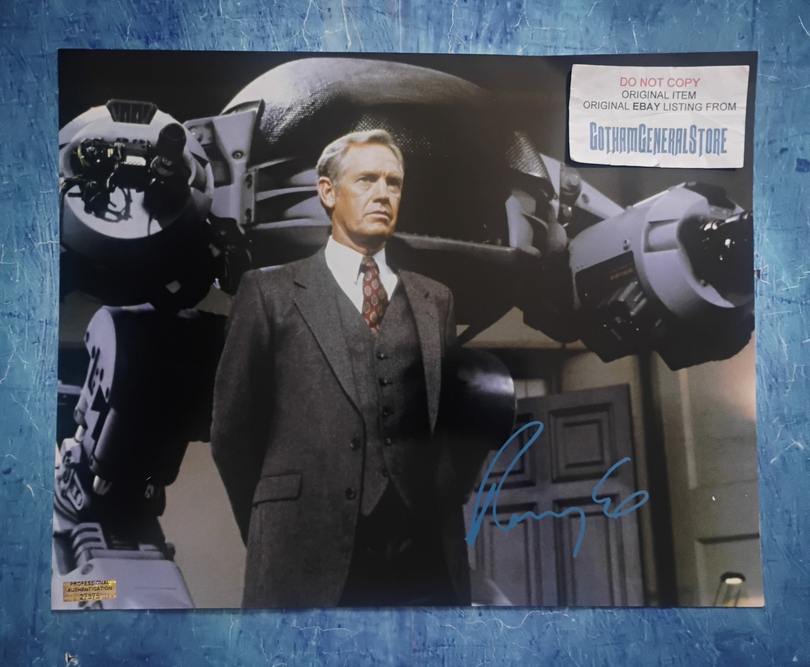 Ronny Cox Hand Signed Autograph 11×14 Photo COA Robocop NO US TARIFFS