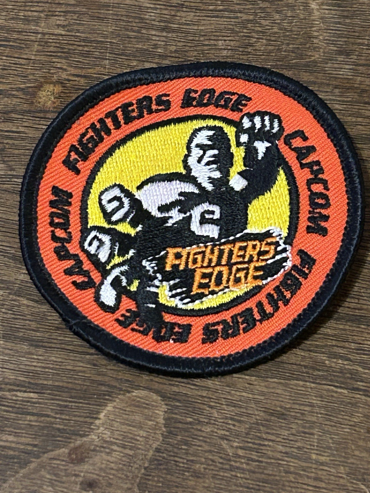 RARE Fighters Edge Capcom Patch PlayStation 1 PS1 Promotional Patch Sony 1990s
