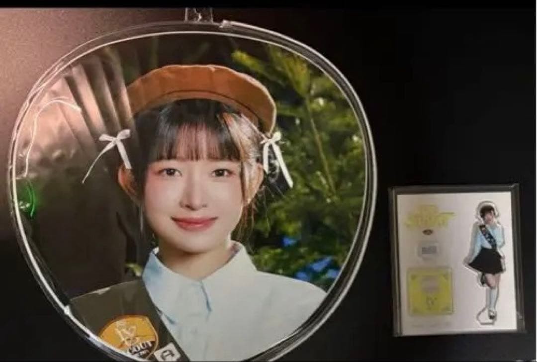 IVE REI Paper Fan Acrylic Stand 2025 Fan Concert KPOP