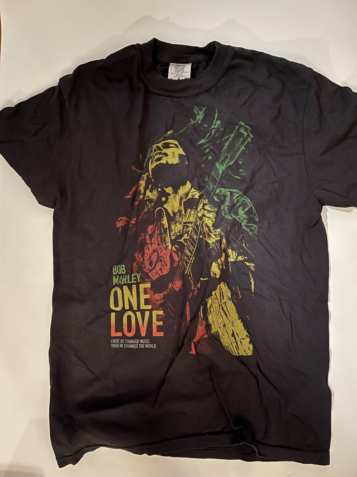 BOB MARLEY: ONE LOVE (2024 film) Promo T-Shirt (M) by Comfort Colors