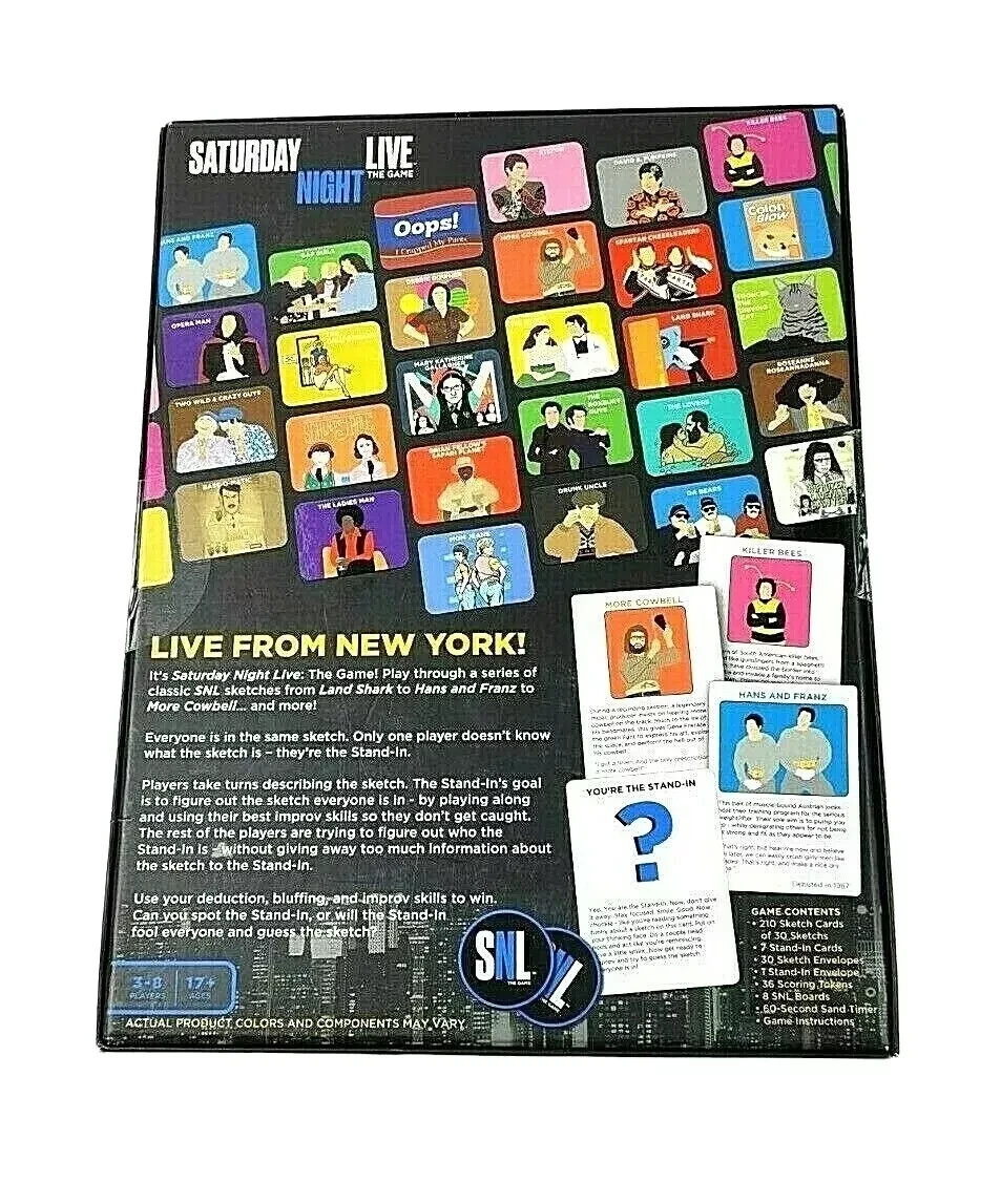 SNL Saturday Night Live THE GAME Complete in original box