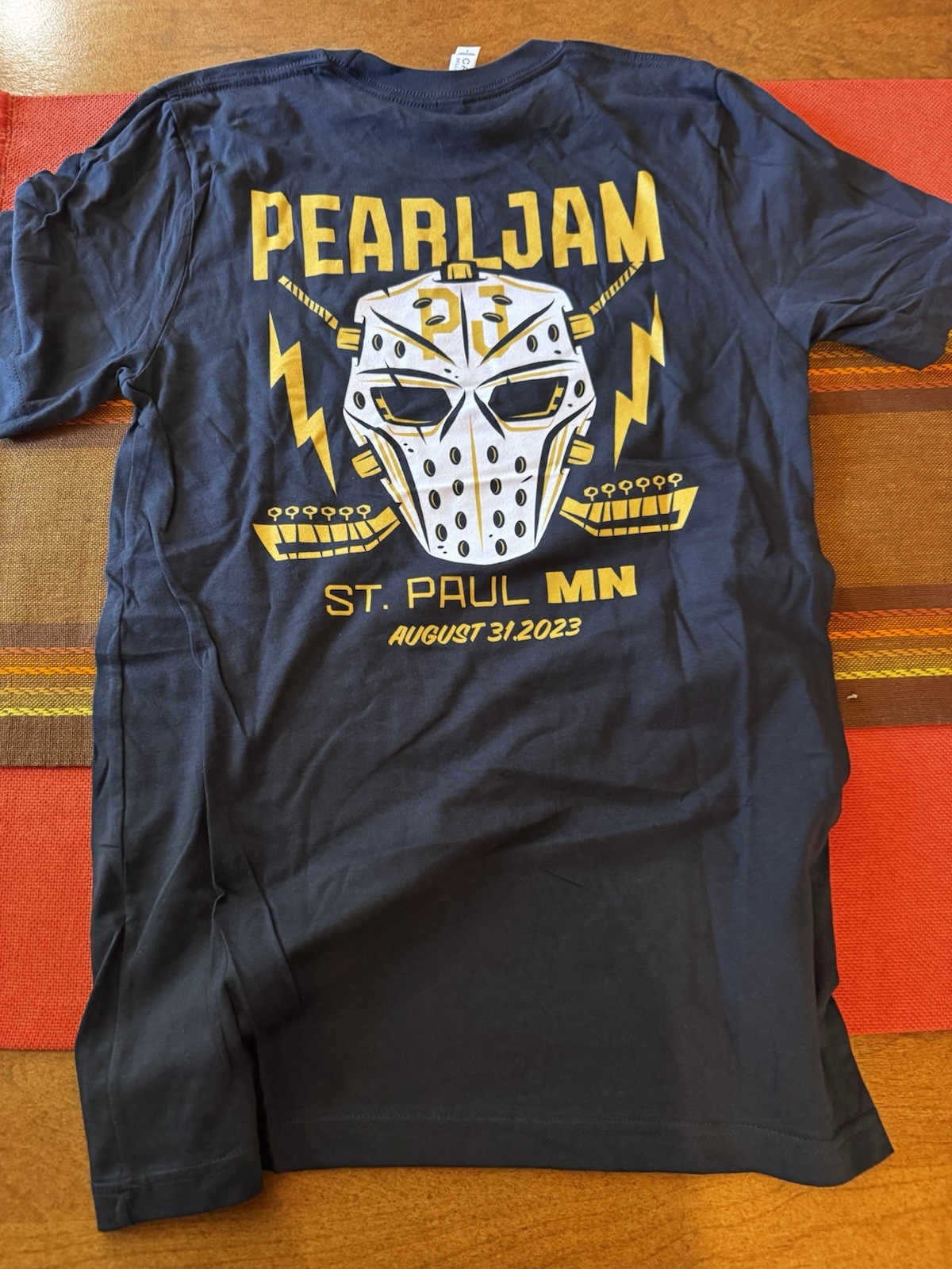 Pearl Jam St Paul 2023 N1 Aug31, Shirt New Small S