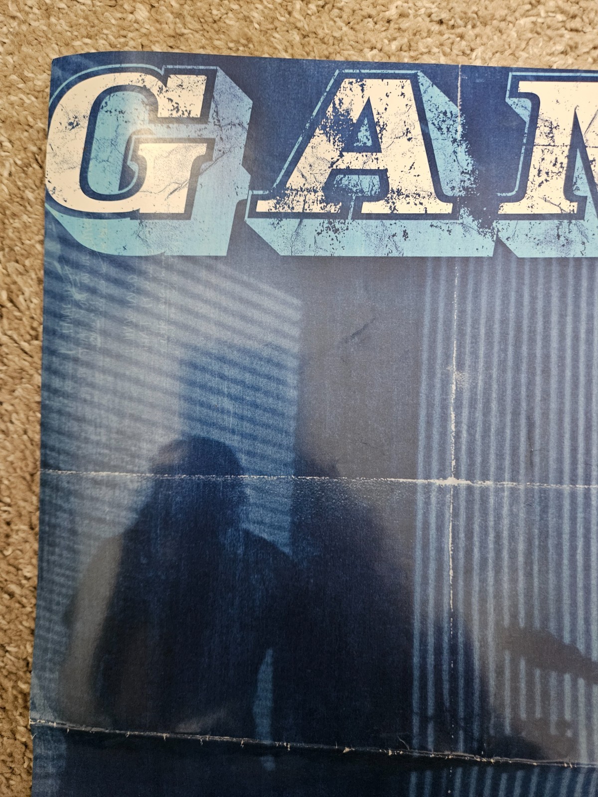 Gameface “Four To Go” promo poster 2003 Doghouse Records, 24″x18″