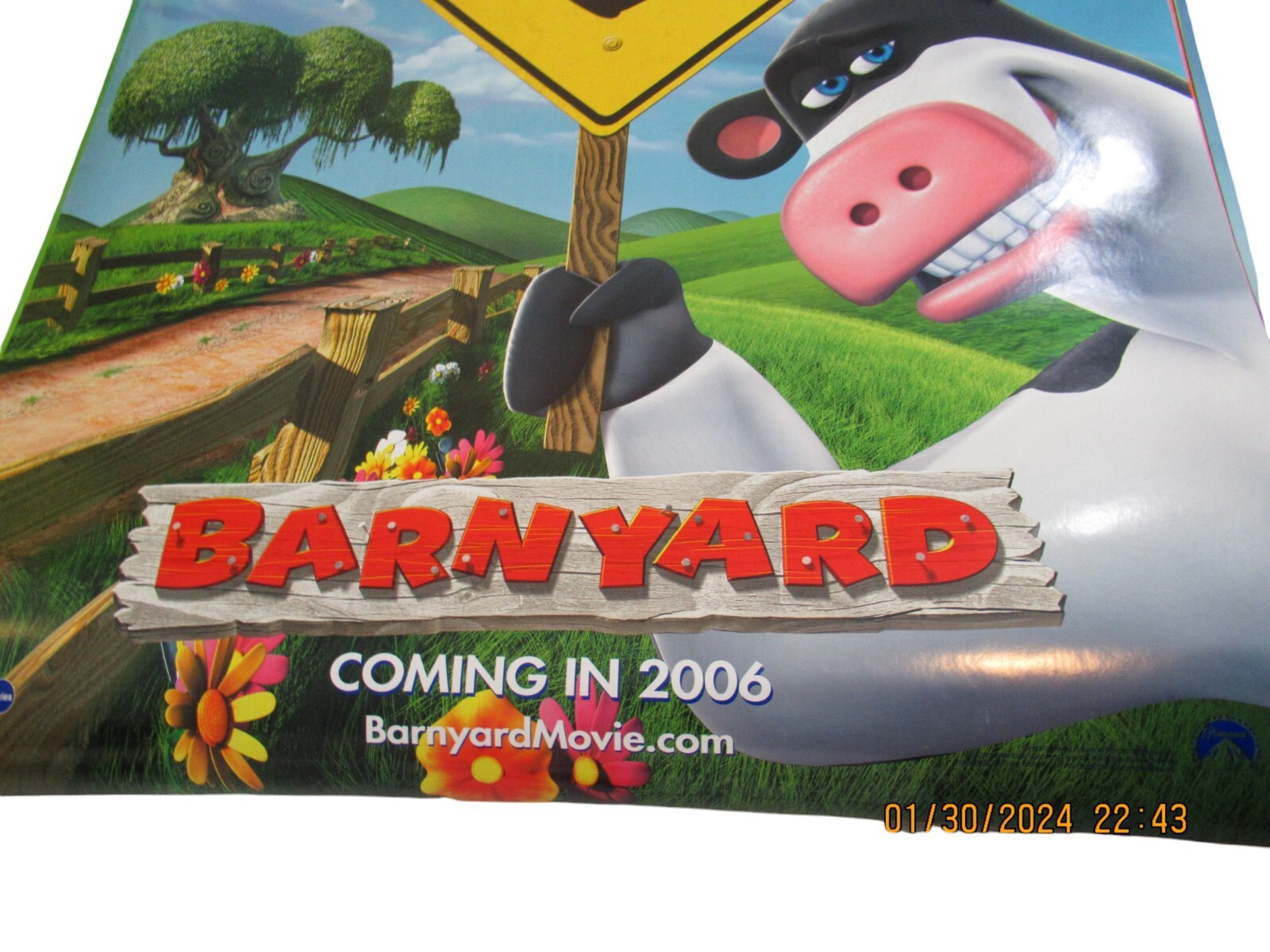 2006 Barn Yard Animation Comedy Double Sided 27″ x 41″ Theatrical Movie Poster