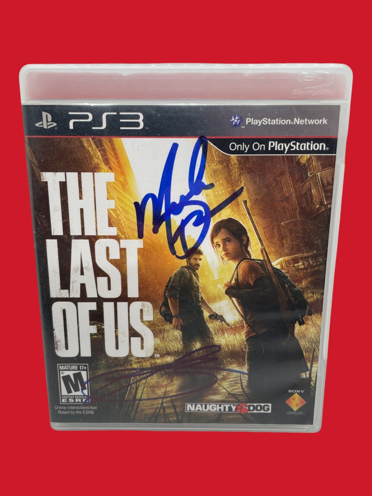 Troy Baker & Merle Dandridge Signed Last of Us PS3 Game Autograph JSA COA