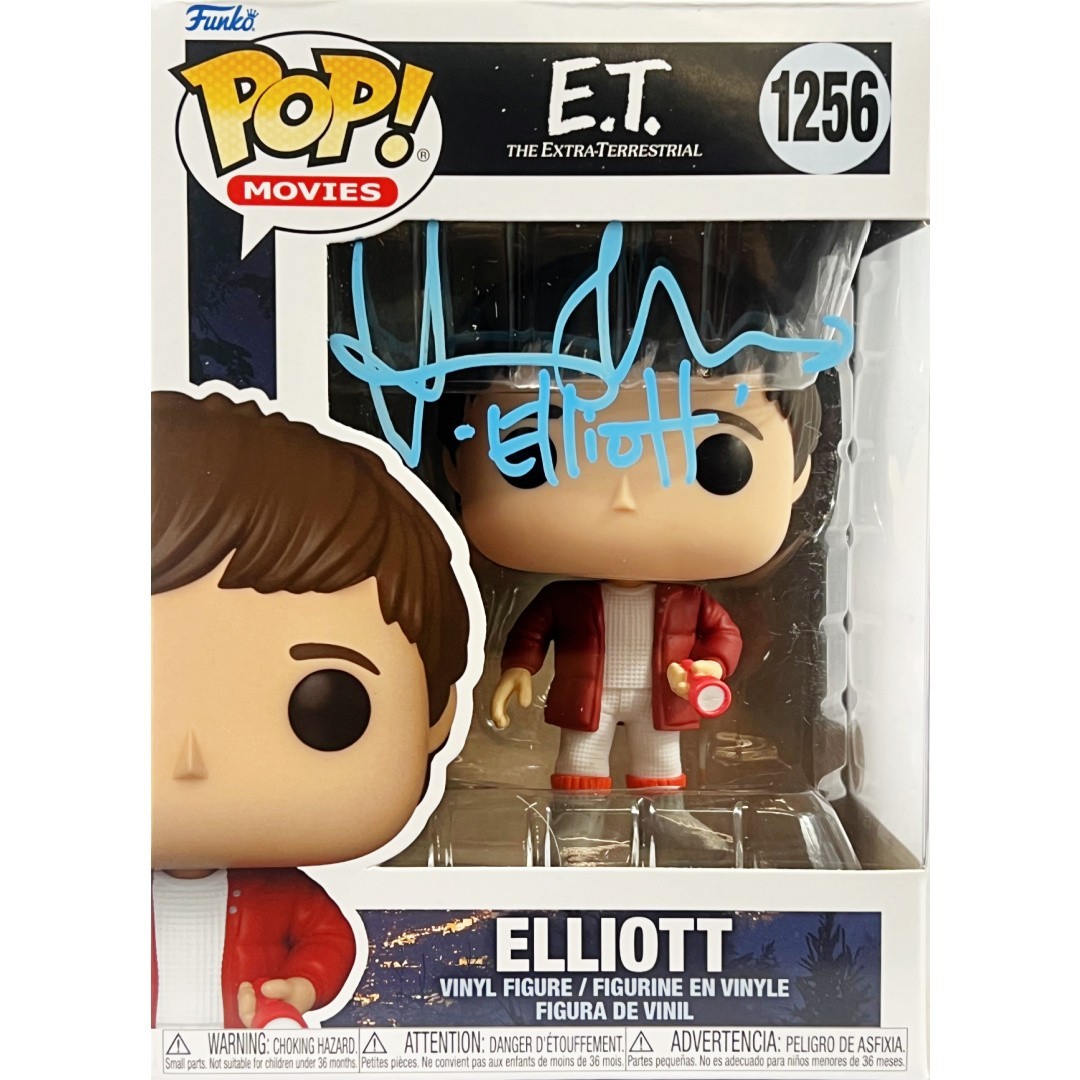 Henry Thomas autographed signed inscribed Funko Pop #1256 E.T JSA COA Elliot