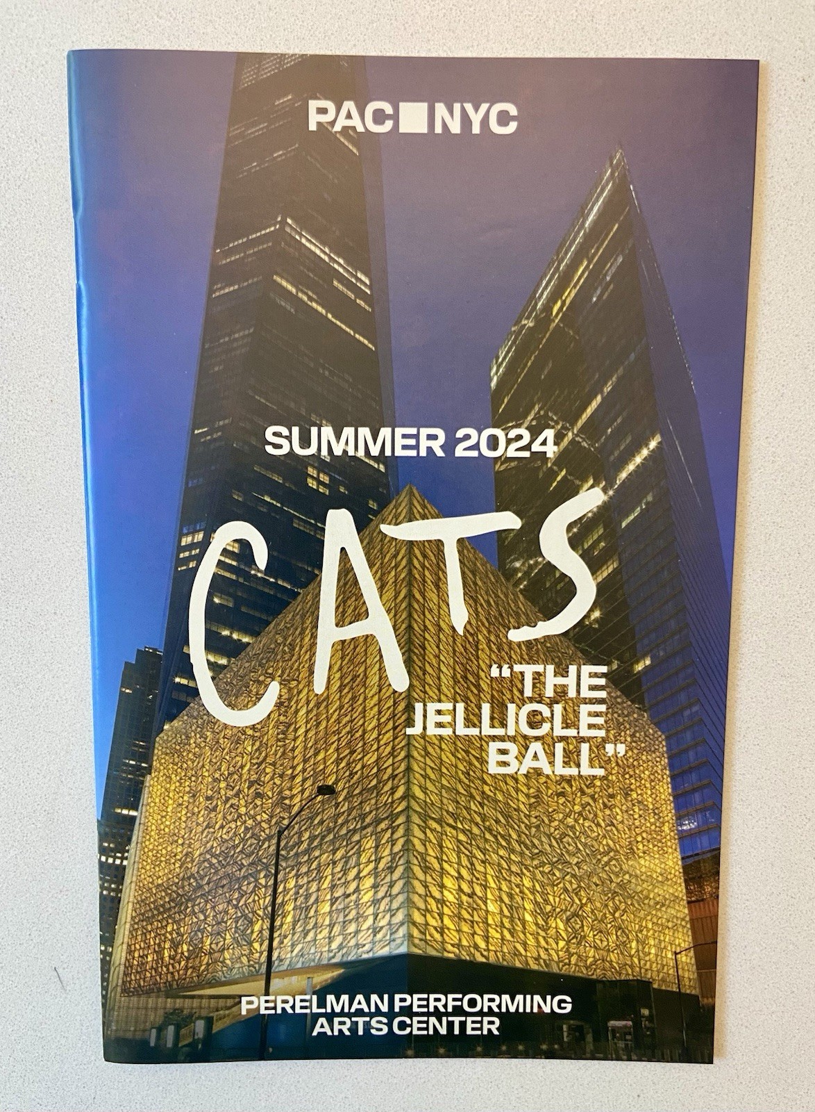 Cats “The Jellicle Ball” Program / Playbill PAC NYC Pre Broadway Andre DeShields