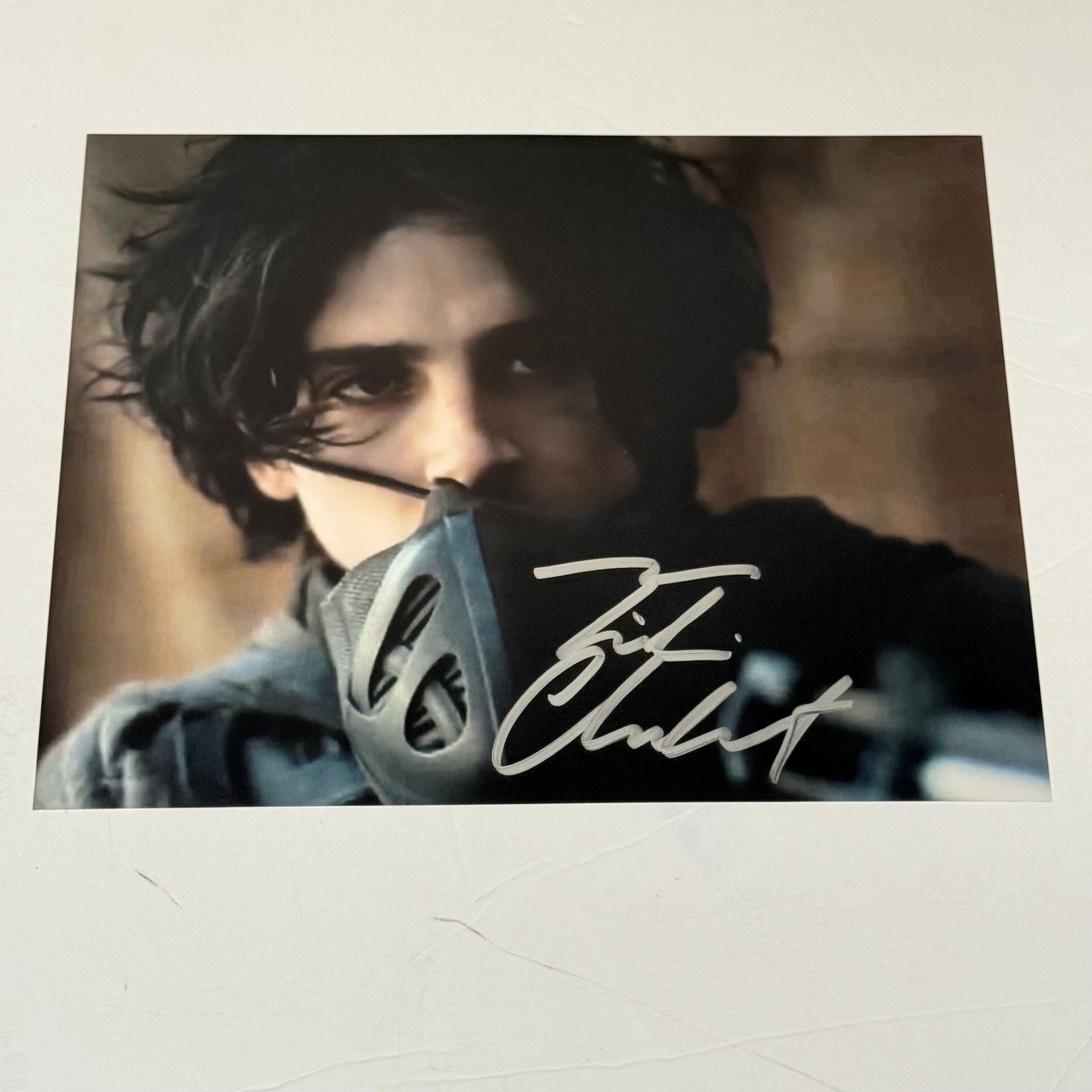 Timothée Chalamet Autographed Dune Paul Atreides 8×10 Photo 5
