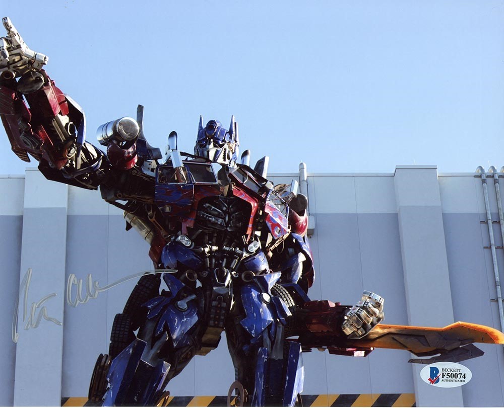 Peter Cullen Transformers Autographed Signed 8×10 Photo Authentic BAS COA