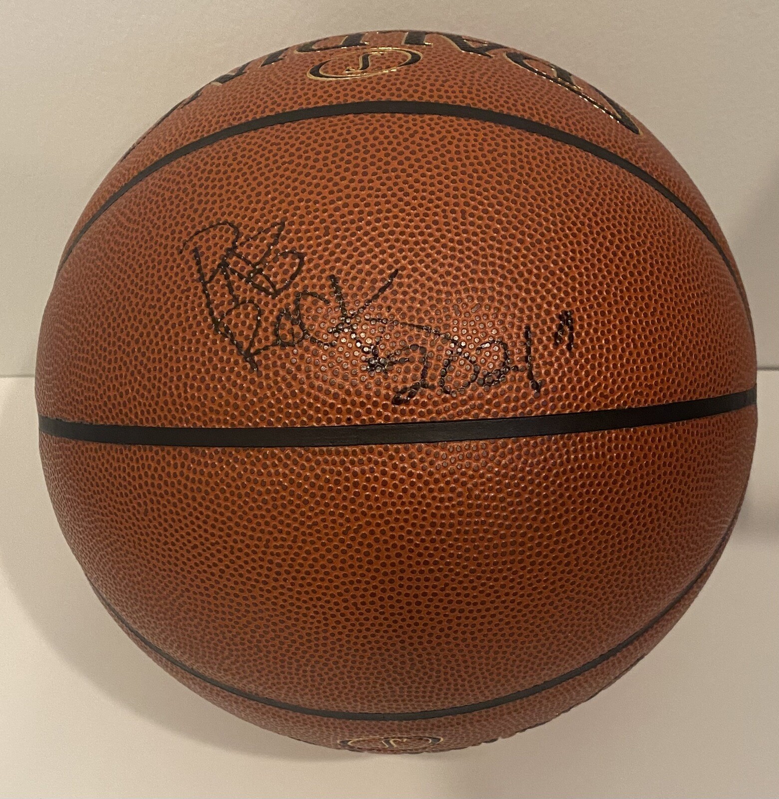 PNB Rock Autographed/Signed Spalding Basketball PSA