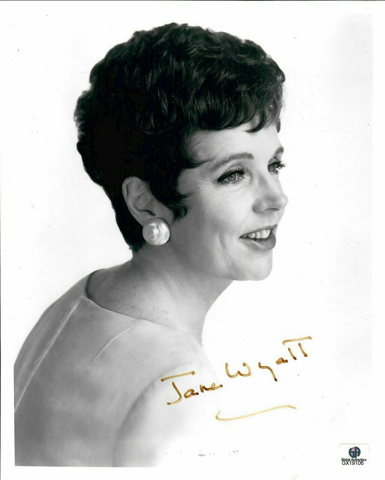 Jane Wyatt Father Knows Best SIGNED 8X10 Photo Margaret Anderson GA COA GX19106