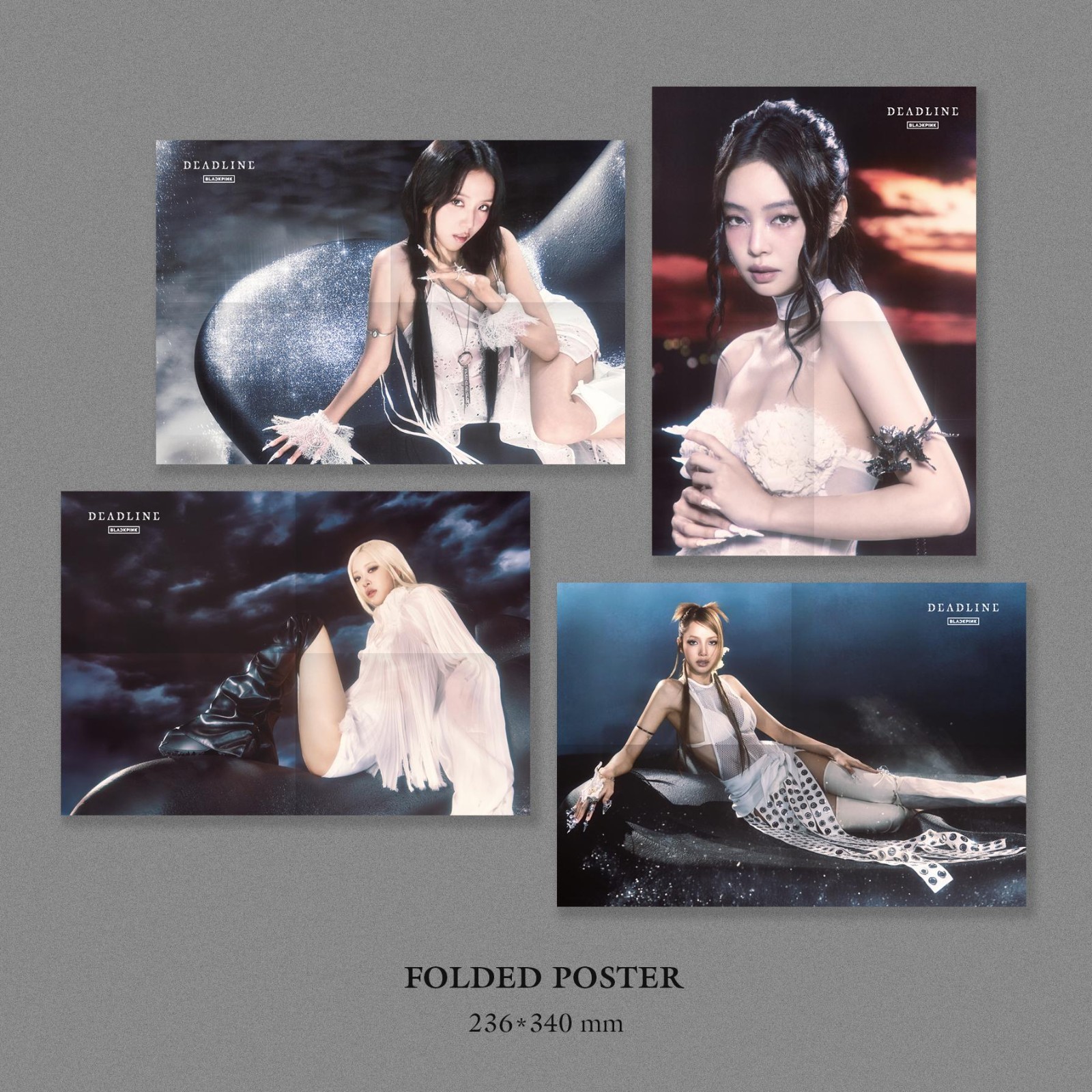 [BLACKPINK] 3rd MINI ALBUM [DEADLINE] SILVER Ver. – On Hand, New & Sealed